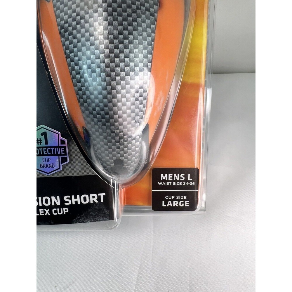Shock Doctor Ultra Pro Boxer Compression Shorts Ultra Carbon FlexCup Mens L Blk - Picture 3 of 6
